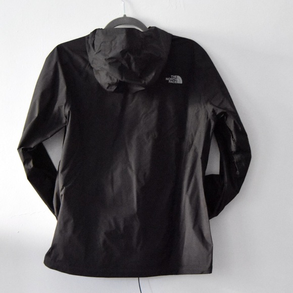 The North Face DryVent Rain Jacket Hooded Size Medium Black - Picture 8 of 16